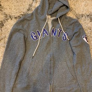 New York Giants Sweatshirt Hoodie Junk Food M